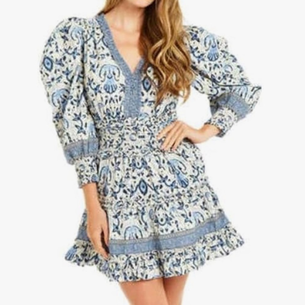 Love the Label Eleanor Mabelene Dress, sz. Small EUC